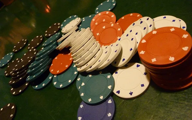 Stapels casinofiches