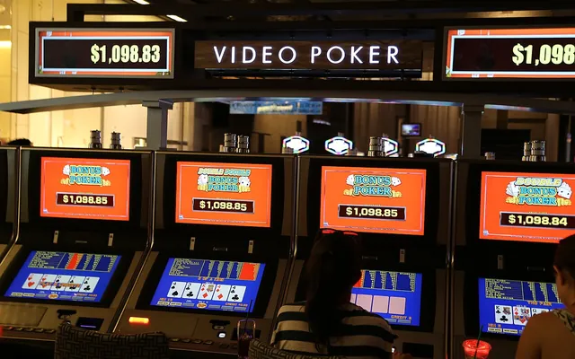 Rij videopokerautomaten