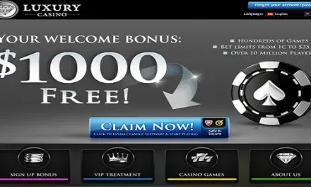 Lobby van Luxury Casino